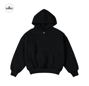 Sudadera con capucha térmica con bordado personalizado unisex, sudadera con capucha con estampado de diseñador para hombre, talla 6XL, logotipo personalizable - Product Image 5