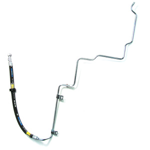 Nouveau camion pièces AC tuyau OEM No A9408324115 nouvel état tuyau en acier caoutchouc chrome - Product Image 1