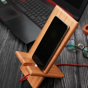Nuevo Soporte de Madera para Teléfono Móvil, Soporte Universal de Madera Natural para Celular - Product Image 1