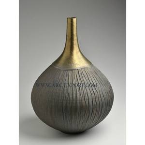 Stylish <b>Decorative</b> Metal Flower <b>Vases</b> and Pots Creative Quality Metal Brass Flower <b>Vases</b> Home and Living Room <b>Decorative</b> <b>Vases</b> - Product Image 4