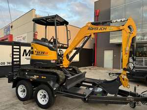 Mini-excavatrice SE26 JCM avec moteur japonais Rover de 2,7 T et composants compatibles Liebherr Komatsu Hitachi à vendre - Product Image 6