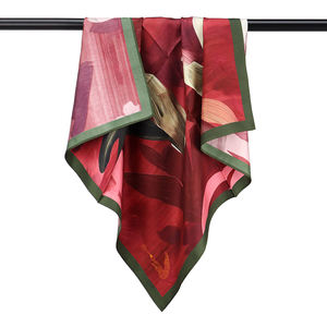 Bufandas de Seda Pura con Estampado Digital de Animales, Personalizadas con Logotipo, para Regalos Corporativos y Hoteles - Product Image 2