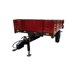 Remorque agricole de qualité supérieure à 4 roues de 3 à 10 tonnes/remorque à benne basculante en stock/équipement de tracteur - Product Image 2