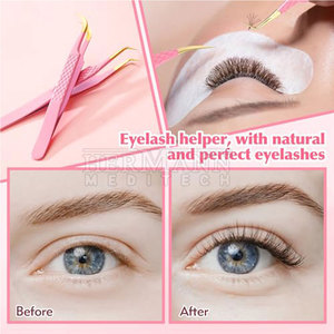 Pince à épiler ergonomique en acier inoxydable de haute qualité, outil professionnel pour les extensions de cils, pour salon, spa et usage domestique - Product Image 4