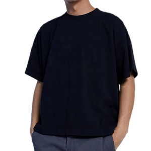 Unisex T Shirt Wholesale Custom Private Label 100% Cotton Anti-Wrinkle O-Neck <b>Short</b> <b>Sleeve</b> Solid Regular Fit with Logo Printing - Product Image 6