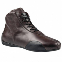 2025 gros haut matériel étanche voiture course et aller Karting chaussures doublure en cuir véritable bottes de protection d'hiver