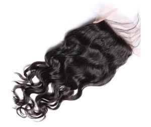 ลูกไม้ปิด HD ลูกไม้กับผมมนุษย์ดิบธรรมชาติ - Product Image 1