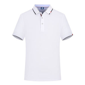 Tendencia Impresión personalizada Logotipo transpirable Hombres Polos Camisetas Poliéster Algodón Spandex Golf Camisas Polos - Product Image 6