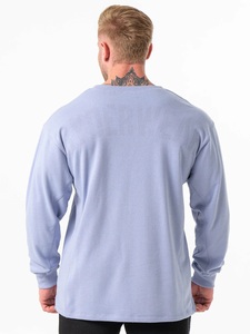 Sweat-shirts à capuche unisexe de couleur violet clair, de haute qualité, avec logo brodé, sweat-shirts à capuche pour hommes pour toutes les saisons, avec capuche à enfiler - Product Image 4