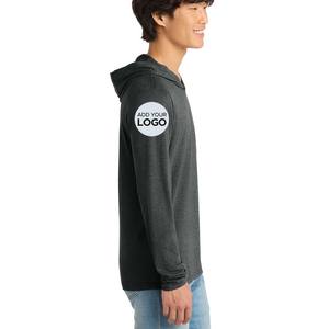 Chemises d'hiver à manches longues SPF Fishing Hooded Thumbhole Shirts brodés Impression numérique Fleece Soft Lightweight Hoodies - Product Image 1