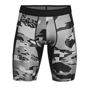 Breathable Elastic Waist Custom Made <b>Compression</b> <b>Shorts</b> with Pattern for <b>Men</b> Gym Fitness Best Selling - Product Image 1