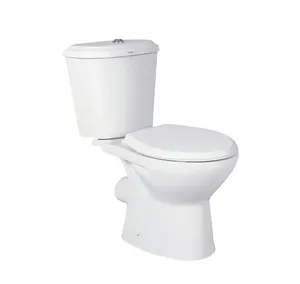 Distribuidor a granel que vende louças sanitárias de cerâmica para banheiro de 2 peças, armário de água de duas peças a preço razoável