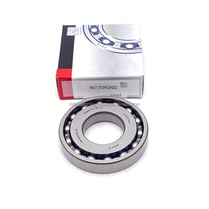 Rodamientos Originales al por Mayor 6001 6005 6204 6301 Rodamientos de Bolas de Ranura Profunda de Una Hilera C3 Aceite P6 Precisión Acero Cromado para Motores Automotrices - Product Image 4