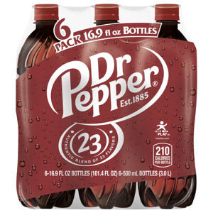 Refresco Clásico Dr Pepper, Bebida Carbonatada Suave y Refrescante, Botella de 500 ml - Product Image 1