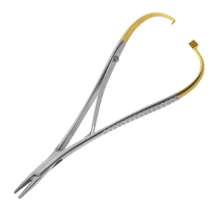 Soporte de aguja TC Mattieu de acero inoxidable de alta calidad, instrumento quirúrgico de mandíbula delicada dentada, maquinaria alimentada - Product Image 6