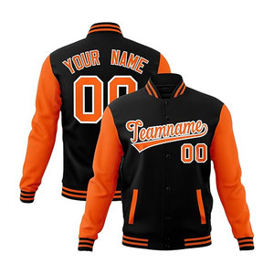 Veste universitaire pour hommes personnalisée en coton mélangé veste Letterman personnalisé cousu nom numéro saison d'hiver disponible Service OEM - Product Image 1