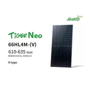 Pour panneau solaire demi-cellule de type N 66HL4M 610W-635W pour systèmes électriques haute performance - Product Image 3