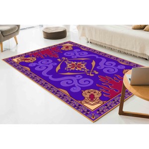 Alfombra Voladora de Aladdín: Alfombra Moderna Impresa en 3D, Alfombra Suave No Tejida - Product Image 5