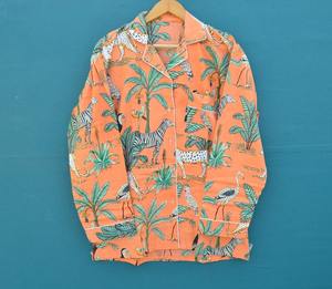 Ensemble de pyjamas en pur coton vêtements de nuit doux avec bretelles spaghetti bleu dentelle PJ's pour l'été pour demoiselles d'honneur se prélasser motif anime - Product Image 2