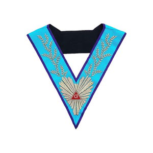 Colliers d'officier maçonniques de qualité professionnelle, dernier design, ajustables, personnalisables, meilleure vente - Product Image 1