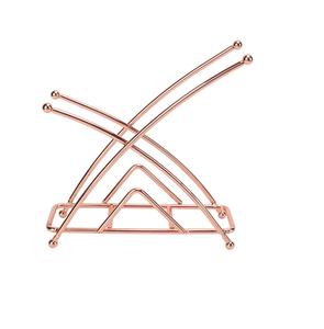 Vente chaude Dernier modèle Porte-serviettes en métal plaqué or Boîtes à mouchoirs décoratives de table en vrac pour la maison ou l'hôtel - Product Image 2