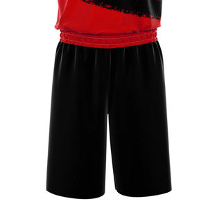 Ensemble de maillot et short de basketball personnalisés en sublimation pour l'entraînement, couleurs attrayantes, uniforme de basketball en sublimation - Product Image 5