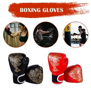Guantes de boxeo pesados para adultos estilo Tigre, bolsa de boxeo de cuero, guantes, almohadilla de enfoque, entrenamiento para hombres y mujeres para boxeo, Kickboxing MMA - Product Image 3