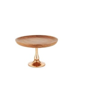 Support à gâteau en bois tasse gâteau plateau polyvalent support à gâteau plateau à dessert (12x12x6 "0 pour taille personnalisée - Product Image 2