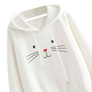 Gran oferta de alta calidad, sudaderas con capucha de gran tamaño para mujer, logotipo personalizado, impresión personalizada, estilo de calle frontal, Jersey de invierno - Product Image 4