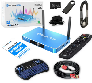 20+5 Gratis para Super TV Box S7 Max, Último Modelo 2026, Preinstalado con Android TV Box 8K - Product Image 3