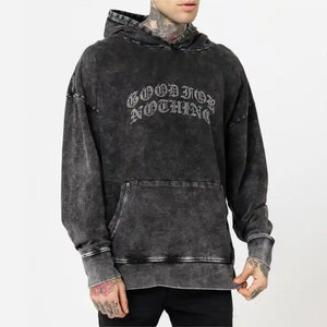 Pull-over personnalisé de grande taille en vrac unisexe Sweatshirts à capuche et sweatshirts pour hommes de grande taille Fabrication de vêtements de haute qualité - Product Image 3
