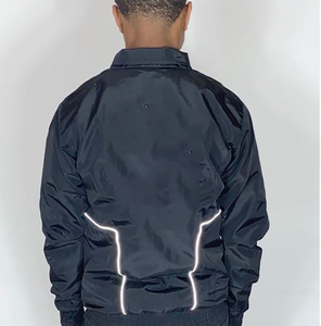 ชุดกางเกงขาสั้น2ชิ้นสะท้อนแสงสำหรับผู้ชายแนวสตรีทฤดูร้อนพร้อมคุณสมบัติแห้งเร็วและวัสดุโพลีเอสเตอร์/ คอตตอน/ไนลอน - Product Image 5