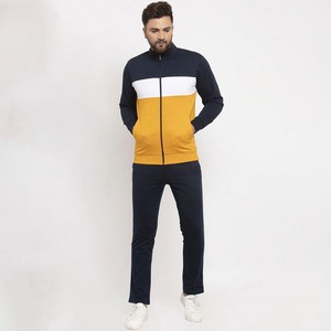 Último diseño personalizado hombres ajuste regular invierno ecológico apilado chándal traje de jogging hecho a medida personalizado - Product Image 3