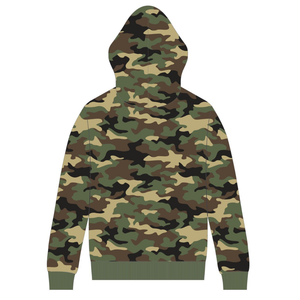 Sudadera con Capucha Camo 20 Zeta Phi Beta Soror, Invierno, Estampado Frontal, Prenda de Algodón Premium - Product Image 2