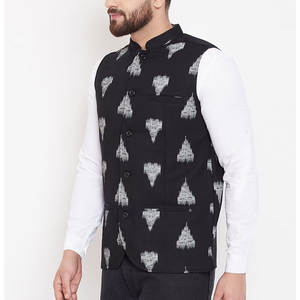 Abrigo de cintura para hombres con Impresión y diseño personalizados Precio de fábrica Abrigo de cintura de boda ligero de gran tamaño para hombres - Product Image 2