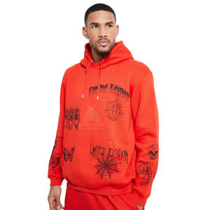 ชุดเสื้อผ้า2ชิ้นสำหรับผู้ชายเสื้อมีฮู้ดทรงหลวมมีฮู้ดและกางเกงขาสั้นผ้าฝ้ายคุณภาพสูง - Product Image 3