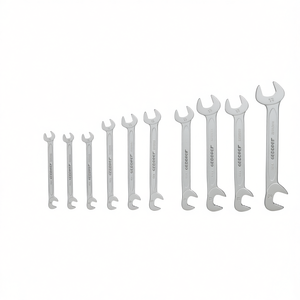 GEDORE 10-Piece Small Version 8-0100 Double Open-End Wrench Set SW5-13mm Chrome-Plated Steel Shop <b>Tools</b> - Product Image 3