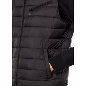 Chaleco Acolchado con Cremallera de Lona Ligero y Transpirable de Estilo Casual para Hombre, Logotipo Personalizado, Ropa de Abrigo de Invierno, Anti-UV, Calefactable, de Alta Calidad - Product Image 5