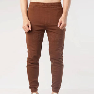 Pantalon de survêtement décontracté style sport pour hommes Design personnalisé taille haute en coton léger caractéristique taille moyenne quantité minimale de commande bas Service OEM - Product Image 3