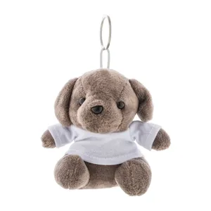 Portachiavi in Peluche Personalizzato DogFob, Portachiavi e Moschettoni Promozionali Personalizzabili per Amanti degli Animali - Product Image 1