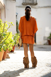 Vestido Túnica Bohemio de Alta Calidad para Mujer, Talla Grande, Bordado, Sexy, Casual, Vintage, Estilo Mexicano, para Playa - Product Image 2