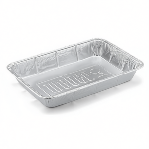 Juego de 10 Bandejas Desechables Weber 6416 de 27.9x17.8x5.1cm, Bandeja de Servicio de un Solo Uso de Papel de Aluminio - Product Image 2