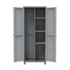 Armadio Terry Crattan 2 ante 3 ripiani 68x39x170h con vano porta scope 3680 - Product Image 1