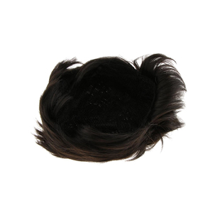 Peluca de cabello 100% humano para hombre, peluquín Frontal de alta calidad con lazo en V - Product Image 1