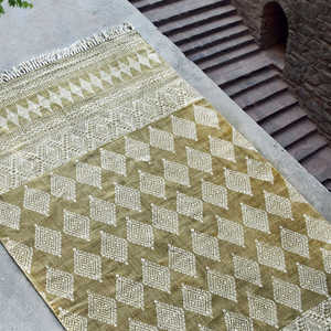 MORE Eco-friendly Handwoven Cotton Printed <b>Runner</b> Area <b>Rug</b> New Arrival Washable Woven <b>Hallway</b> Carpet Home Boho Prayer Car Floor - Product Image 1
