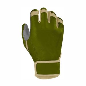 Custom Design Your Own Logo Baseball <b>Batting</b> Gloves Men's Adults Durable Leather Quick-Dry Breathable Professional Sports - Product Image 4