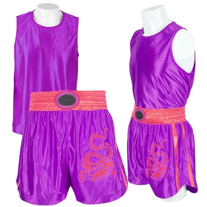 Conjunto Deportivo de Boxeo Elite Saleh Enterprises 100% Poliéster 240g Elástico que Absorbe la Humedad Camiseta sin Mangas a Juego para un Rendimiento Óptimo - Product Image 5