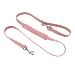 Tali Anjing Kulit 8 kaki untuk Anjing Kecil dan Sedang, Tali Anjing Kulit Mewah dengan Multi-Fungsi dan Bebas Tangan - Product Image 4