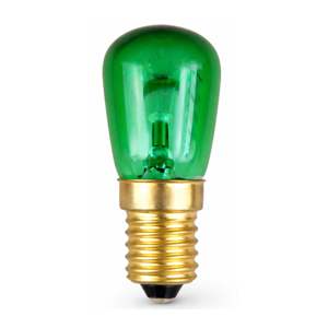 PEBETERO 15W E14 Incandescent <b>Bulb</b> 220-240V Green Color - Product Image 1