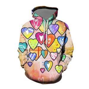 2024 Streetwear pulls pour femmes respirant à manches longues sweats à capuche automne hiver imprimé sweats à capuche grande taille femme - Product Image 3